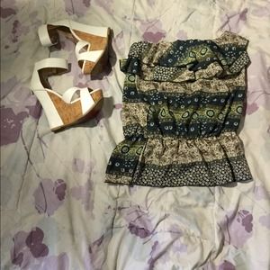 Tribal Paisley tube top