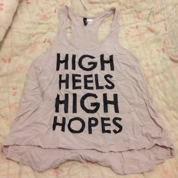 Pink tank top