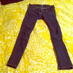 Seven for all mankind skinny jeans