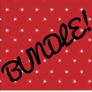 BUNDLE! And get $$$ off your purchase!