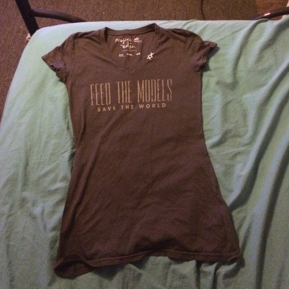 A shirt that says: feed the models, save the world