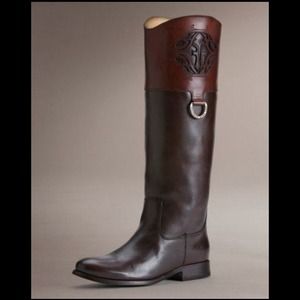 FRYE Melissa Logo Boot - multi brown