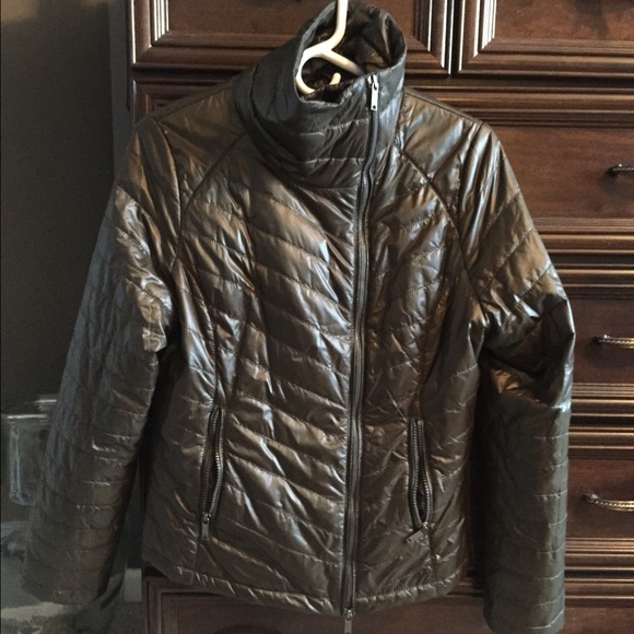 Zella Asymmetrical Quilted Coat