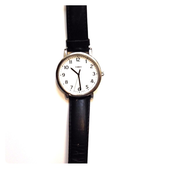 Black perfect condition timex. Classic watch