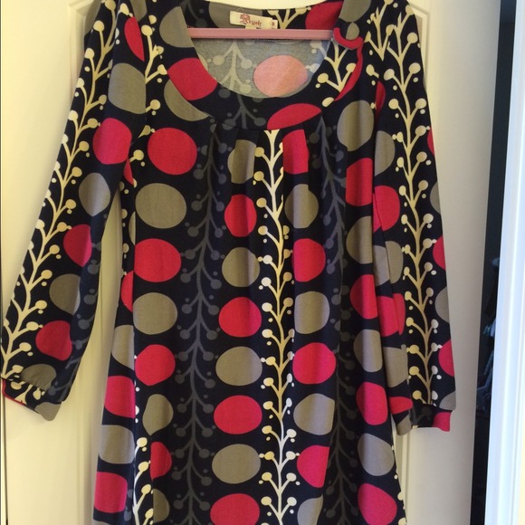 ❌SOLD IN BUNDLE❌Navy Statement Dress/Tunic