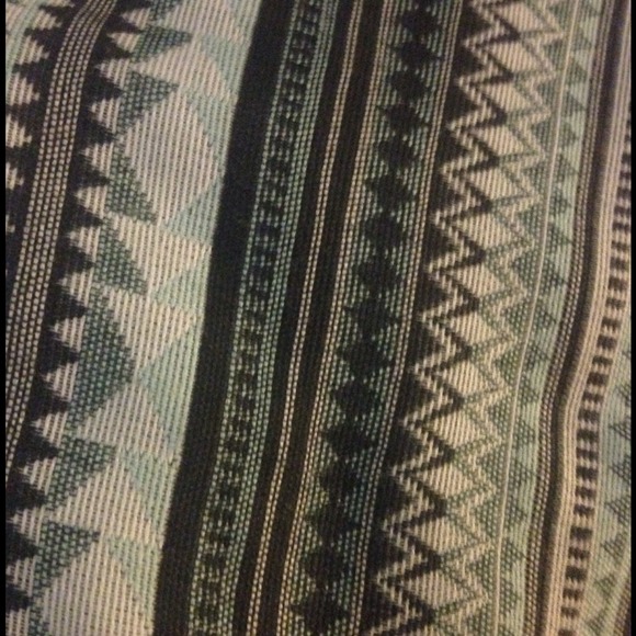 Blue and Gray Aztec Print Aeropostale Dress - Picture 2 of 4