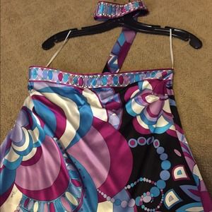Emilio Pucci silk top! Size 6 limit addition!