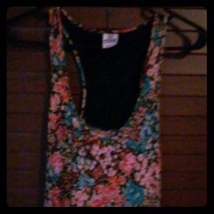 PINK by Victorias Secret floral tank.