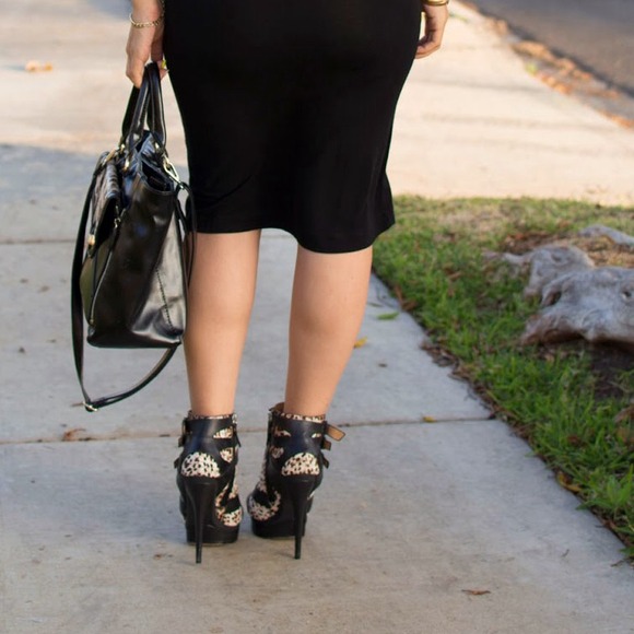 L.A.M.B. Shoes - LAMB Leopard Print Booties L.A.M.B. Shoes - LAMB Leopard Print Booties