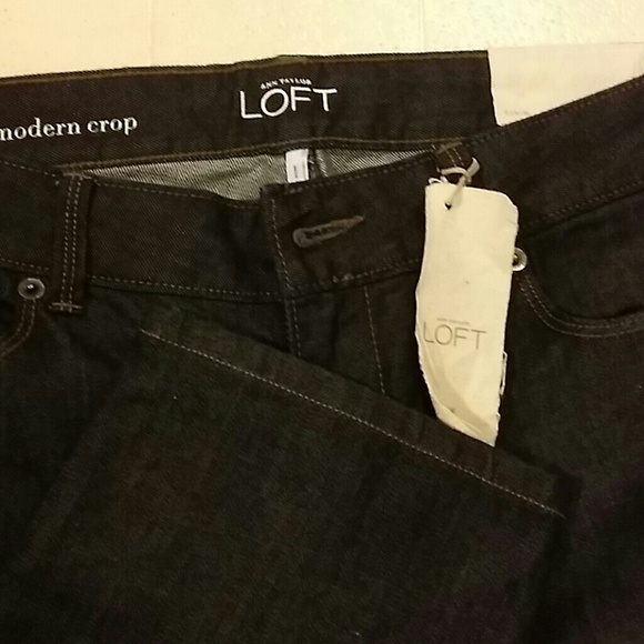 Loft modern cropped pants