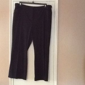 Black stretch dress pants