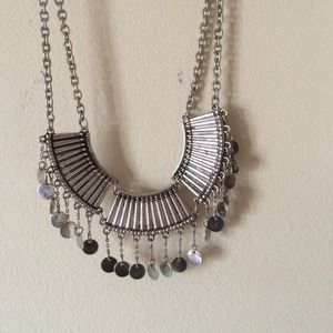 Silver Collar Necklace