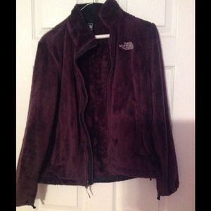 The North Face silken fleece jacket