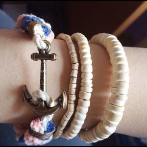 Kiel James Patrick Anchor Bracelet