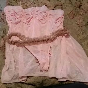 Pink Lingerie set