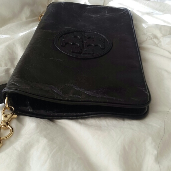 Tory Burch Black Leather Women'sClutch - Picture 3 of 4