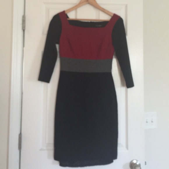 Colorblock dress
