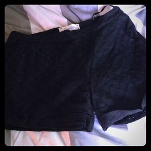 NWOT black shorts