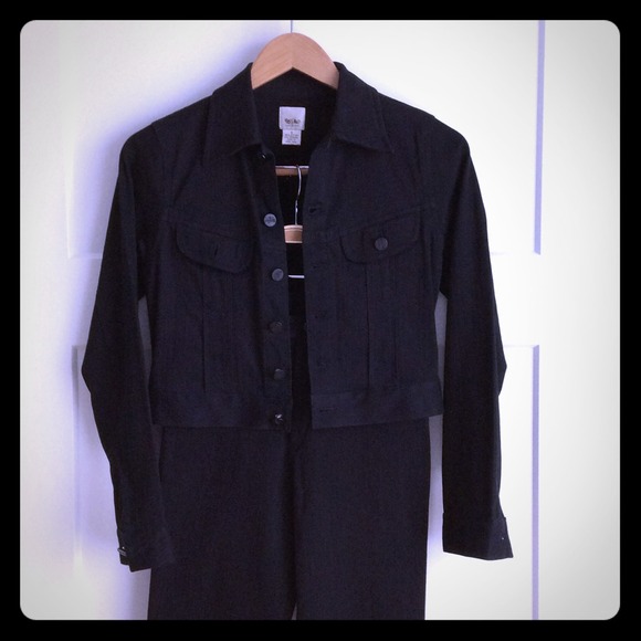Black Jean Jacket & Jeans
