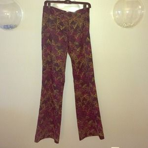 🍁🍂🍂Formal pants with fall colorful leaves🍁🍂🍁