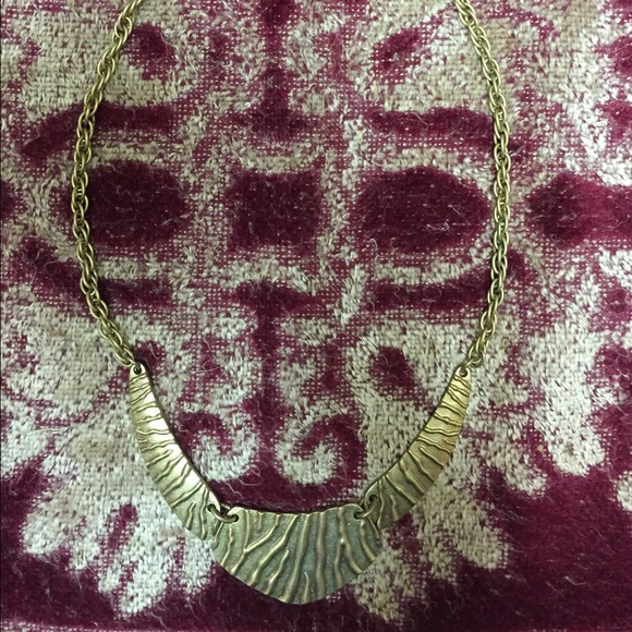 Brass necklace