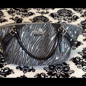 Authentic Coach zebra purse (limited edition)