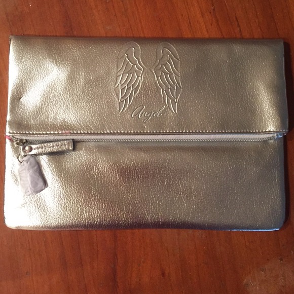 Victoria's secret Angels silver clutch