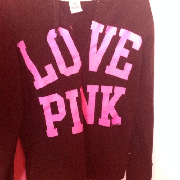 Purple and black pink vs sweatshirt