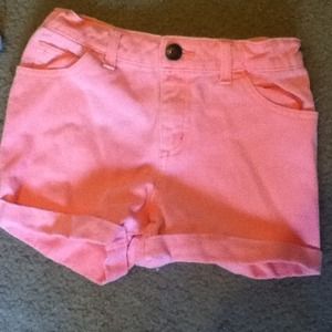 coral shorts