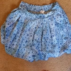 blue bethany mota skort