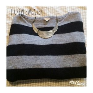 Thick Striped J. Crew Sweater!