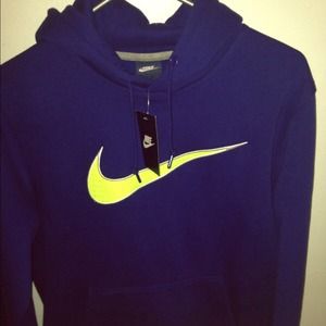 NIKE royal blue Sweatshirt