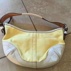 Vintage coach shoulder bag