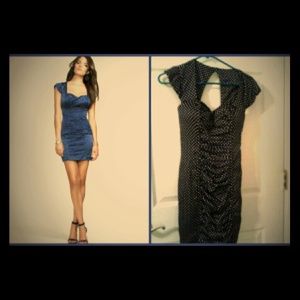 Retro polka dot dress