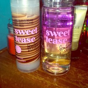 Victoria Secret sweet tease lotion and fragrance