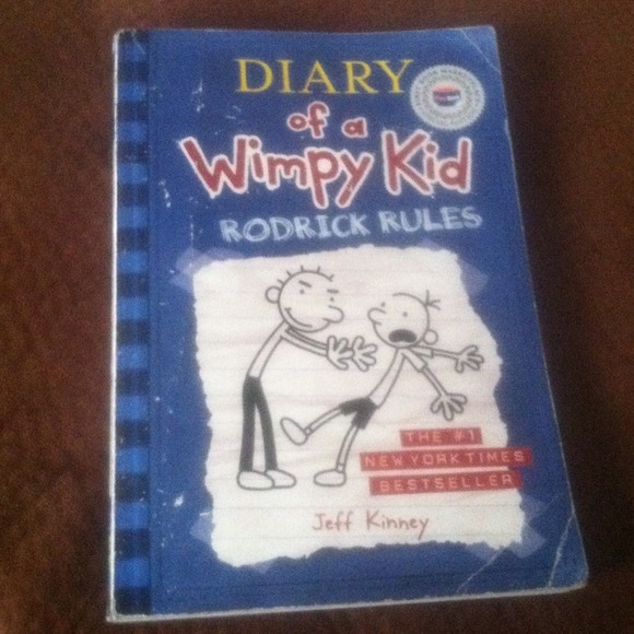 Diary wimpy kid rodrick rules, brand new