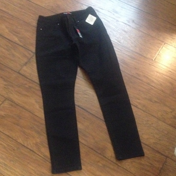 Black skinny jeans