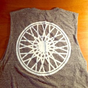 LAST CHANCE❗️SALE❗️Grey SoulCycle Cutoff Tank