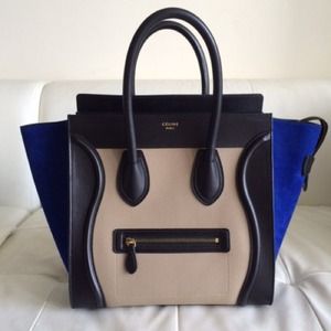 Celine Tri Color Mini Luggage