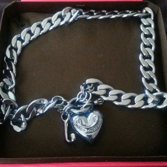 Juicy Couture Navy Blue Necklace
