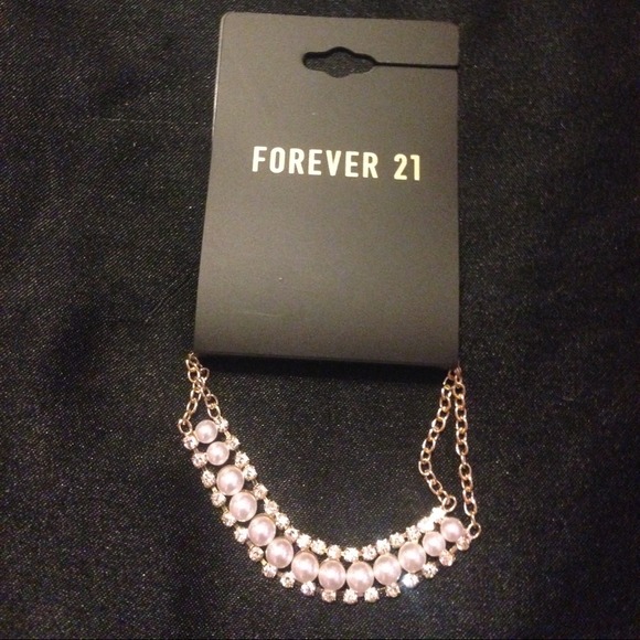 Faux pearl bracelet