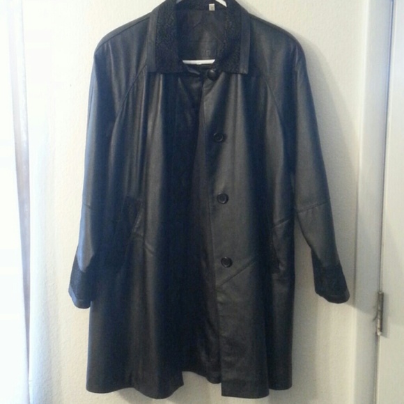 100% leather jacket!