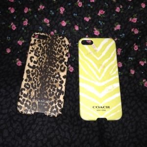 Coach iPhone 5 cases