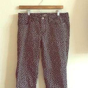 LOFT polka dot pants ⚫️⚪️