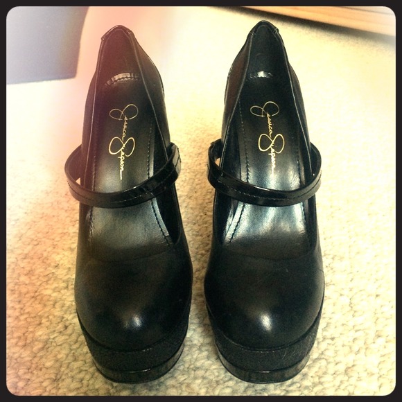 Black stilettos