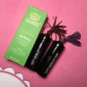 Kajal eyeliner and lip