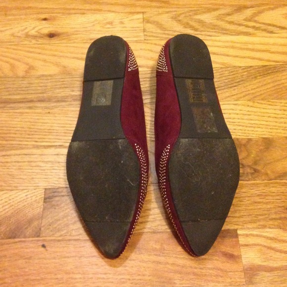 Studded Marsala Shoes - Picture 4 of 4