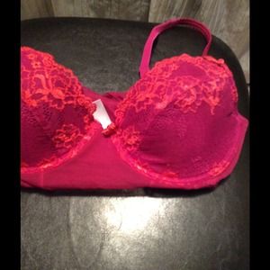 Fuschia and orange teddy sz 36b