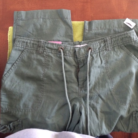 Olive green Capri pants