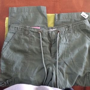Olive green Capri pants